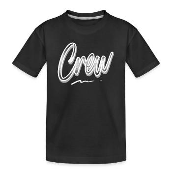 Équipage - T-shirt bio Premium Enfant - noir - Devant