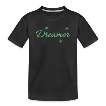 Rêveur - T-shirt bio Premium Enfant - noir - Devant