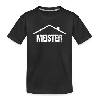 Hausmeister - Kinder Premium Bio T-Shirt - Schwarz - Vorne
