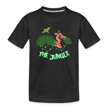 The Jungle - T-shirt bio Premium Enfant - noir - Devant