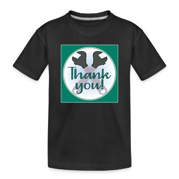 MERCI ARTISAN - PINCES - T-shirt bio Premium Enfant - noir - Devant