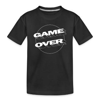 FIN DU JEU - T-shirt bio Premium Enfant - noir - Devant