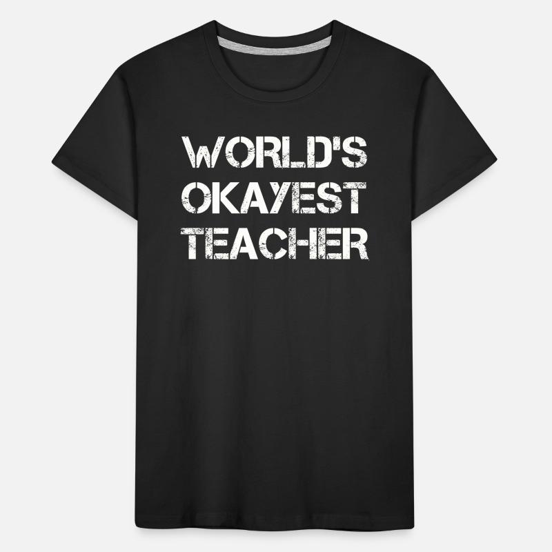 Renforcer la conception de citations d’enseignants T-shirt bio Premium Enfant