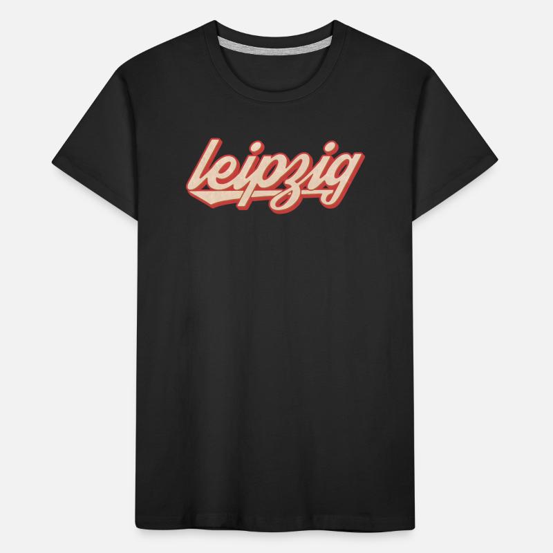 Leipzig Script Vintage Logo T-shirt bio Premium Enfant