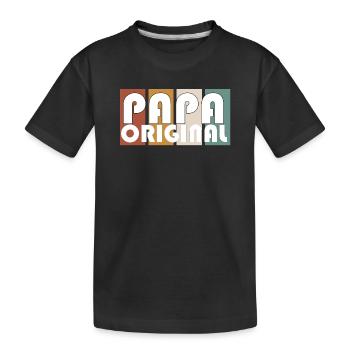 Papa Original - T-shirt bio Premium Enfant - noir - Devant