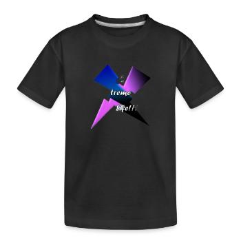 EXTREME LIFE - Kids' Premium Organic T-Shirt - black - Front