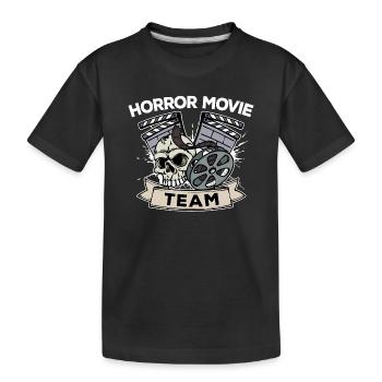 Movies Movies Cinema Night Statement Movie Night Dvd - Kids' Premium Organic T-Shirt - black - Front