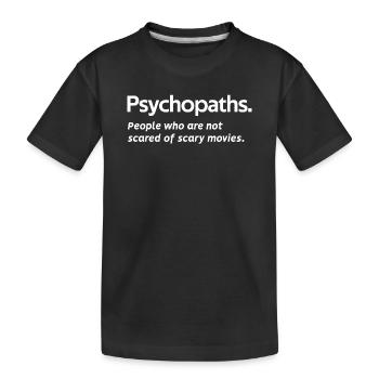 Movie Night, Theater, Movies, Movie Night, Binge Watching - Kids' Premium Organic T-Shirt - black - Front