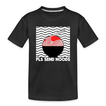 Ramen japonais Déclaration Manga Anime Extrême-Orient - T-shirt bio Premium Enfant - noir - Devant