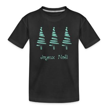 BONNE ANNEE. SAINT SYLVESTRE. NOUVELLE ANNÉE - T-shirt bio Premium Enfant - noir - Devant