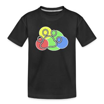 Animaux Cuddly Animal Pet Animal préféré Animaux de compagnie - T-shirt bio Premium Enfant - noir - Devant