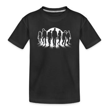 Zombis - T-shirt bio Premium Enfant - noir - Devant