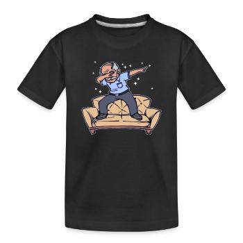 Senior Ruhestand Abschied Freiheit Pensionierung - Kinder Premium Bio T-Shirt - Schwarz - Vorne