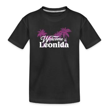 Welcome to Leonida - GTAVI - T-shirt bio Premium Enfant - noir - Devant