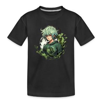 Manga Design - T-shirt bio Premium Enfant - noir - Devant