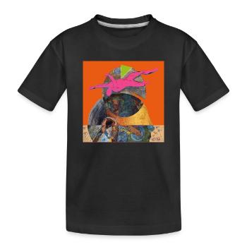 TRAUM - Kinder Premium Bio T-Shirt - Schwarz - Vorne