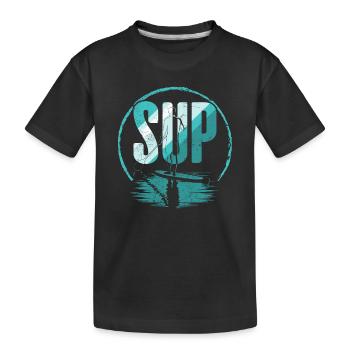 SOUPER - T-shirt bio Premium Enfant - noir - Devant