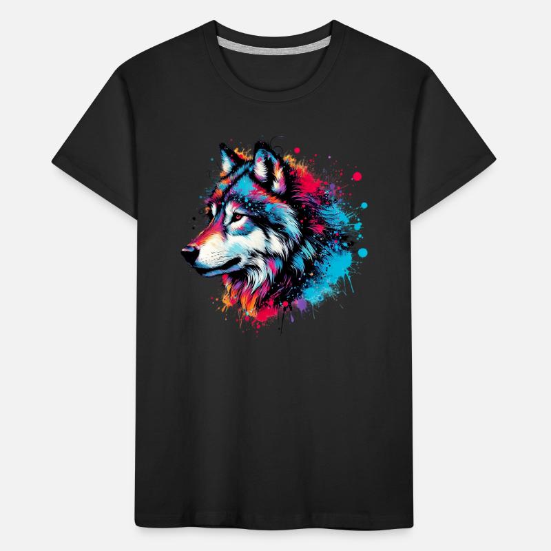 Wolf Kinder Premium Bio T-Shirt