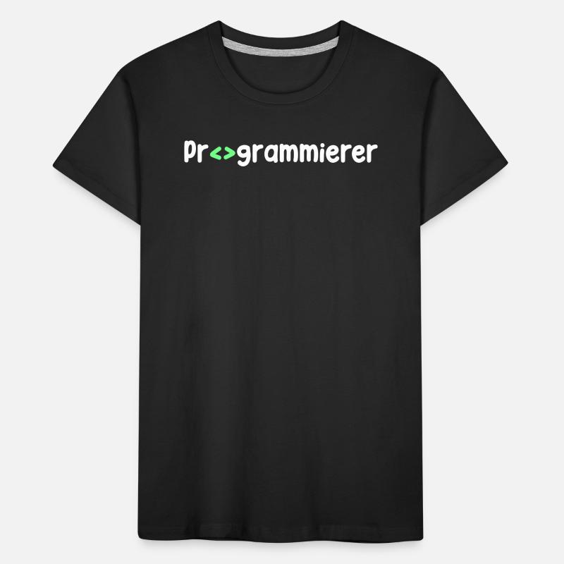 Programmer, Geek, Scripting, Code, Nerd Kids' Premium Organic T-Shirt