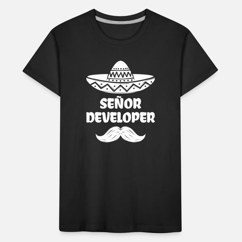 Déclaration du développeur Code Informatique Geek Scripting T-shirt bio Premium Enfant