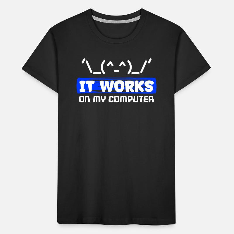 Debug Statement Bugfixing Skripting Code Developer Kinder Premium Bio T-Shirt