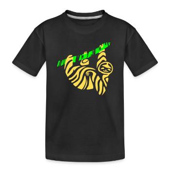 Paresse - T-shirt bio Premium Enfant - noir - Devant