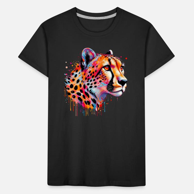 Guépard T-shirt bio Premium Enfant