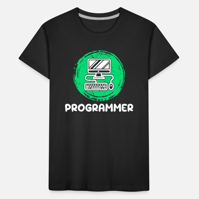 Computer Developer Programmierer Computerfreak Kinder Premium Bio T-Shirt
