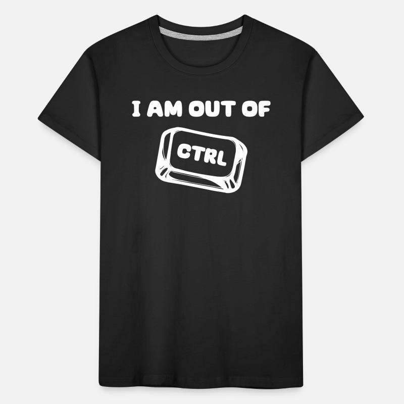 Developer Cooler Saying Scripting Code Computer Kids' Premium Organic T-Shirt
