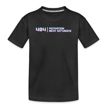 Déclaration du développeur Coden Scripting Debug - T-shirt bio Premium Enfant - noir - Devant