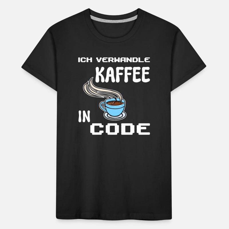 Développeur Computergeek Statement Codage Scripting T-shirt bio Premium Enfant
