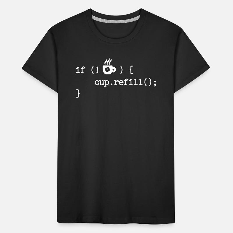 Debug Programmer Coden Developer Computergeek Kids' Premium Organic T-Shirt