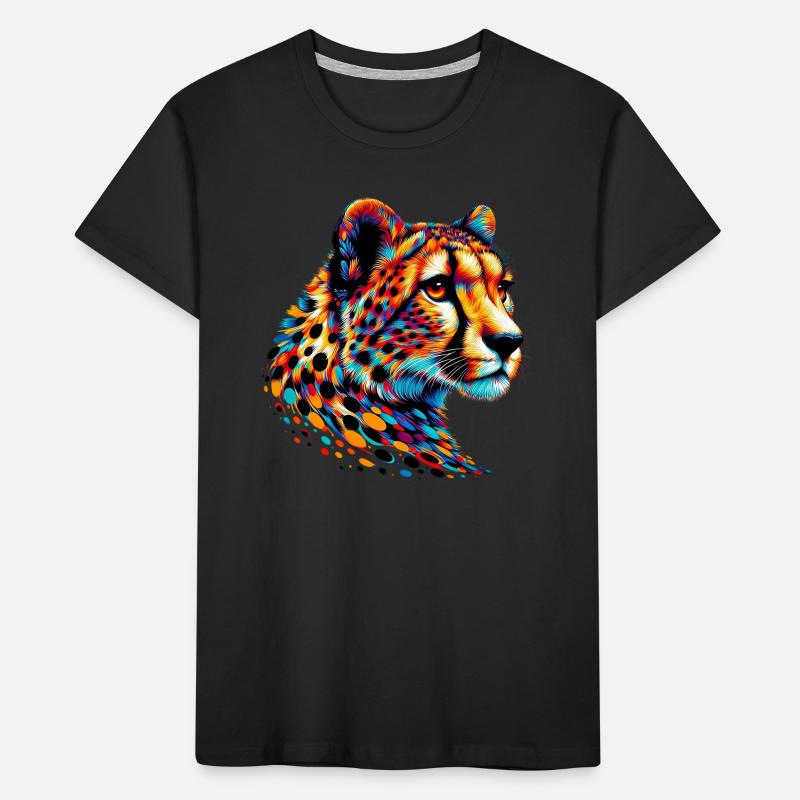 Guépard T-shirt bio Premium Enfant