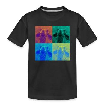 Le secret de l’orignal - Duplex - T-shirt bio Premium Enfant - noir - Devant