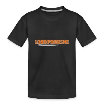 Montagsphobismus - Kinder Premium Bio T-Shirt - Schwarz - Vorne