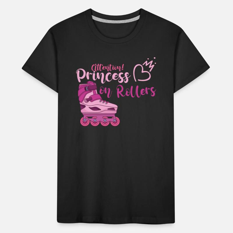 Inline Skates Rollerblades Kinder Premium Bio T-Shirt