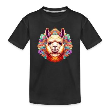 Alpaga - T-shirt bio Premium Enfant - noir - Devant