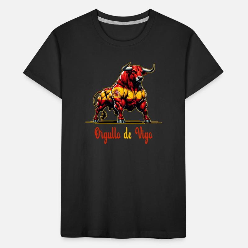 Le design du drapeau de Pride Vigo T-shirt bio Premium Enfant