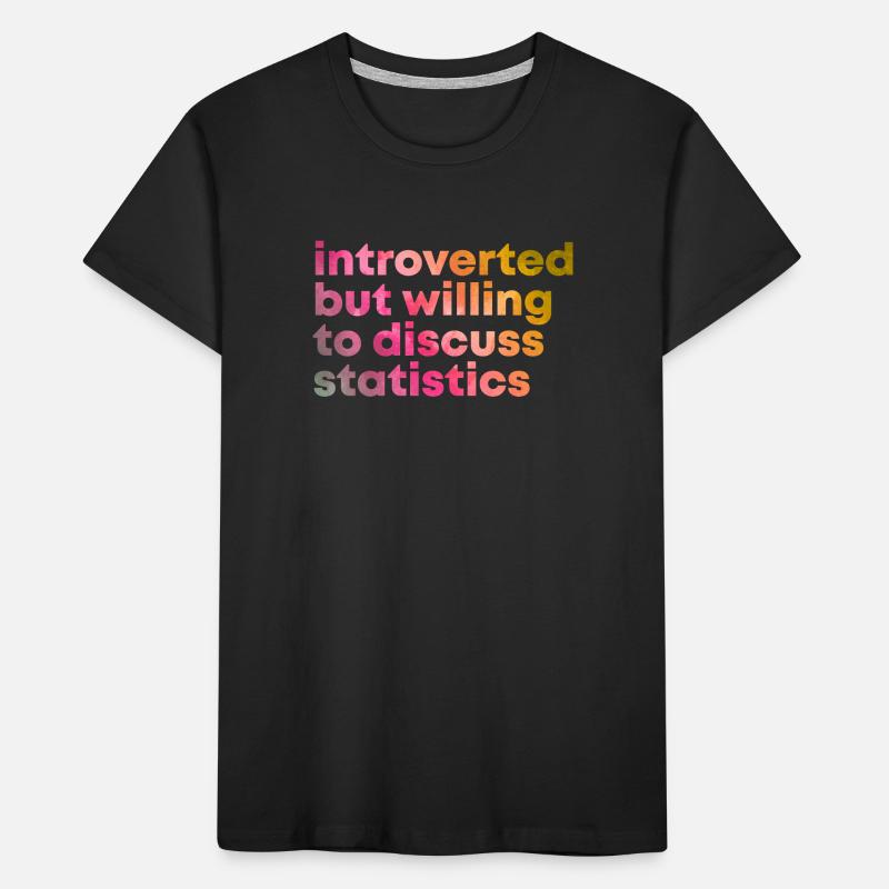 Statistics Statistics Statistics Kids' Premium Organic T-Shirt