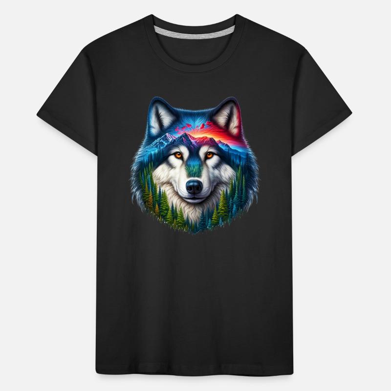 Wolf Kinder Premium Bio T-Shirt