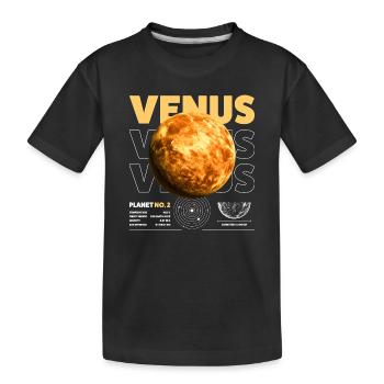 Détails de Vénus - T-shirt bio Premium Enfant - noir - Devant