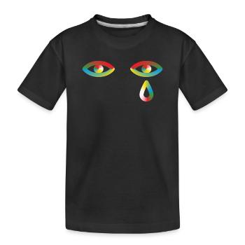 Ton ignorance me fait pleurer - T-shirt bio Premium Enfant - noir - Devant