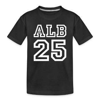 ALBANIE - T-shirt bio Premium Enfant - noir - Devant