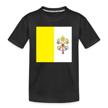 Vatican - T-shirt bio Premium Enfant - noir - Devant
