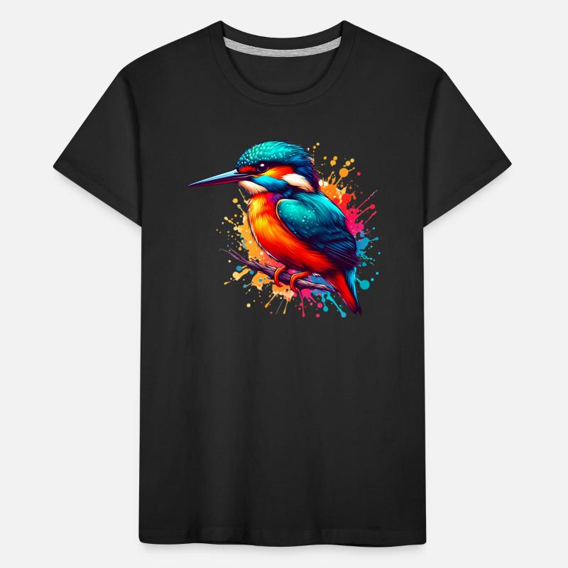 Eisvogel Kinder Premium Bio T-Shirt