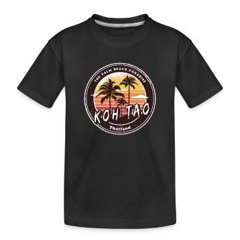 Koh Tao, Thaïlande, Vintage Design - T-shirt bio Premium Enfant - noir - Devant