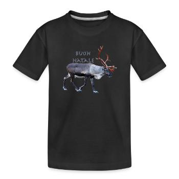 Buon Natale - T-shirt bio Premium Enfant - noir - Devant