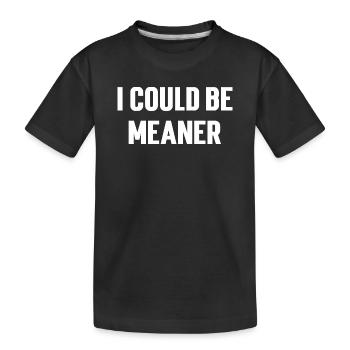 Typographie Motivante en Style Minimaliste - T-shirt bio Premium Enfant - noir - Devant