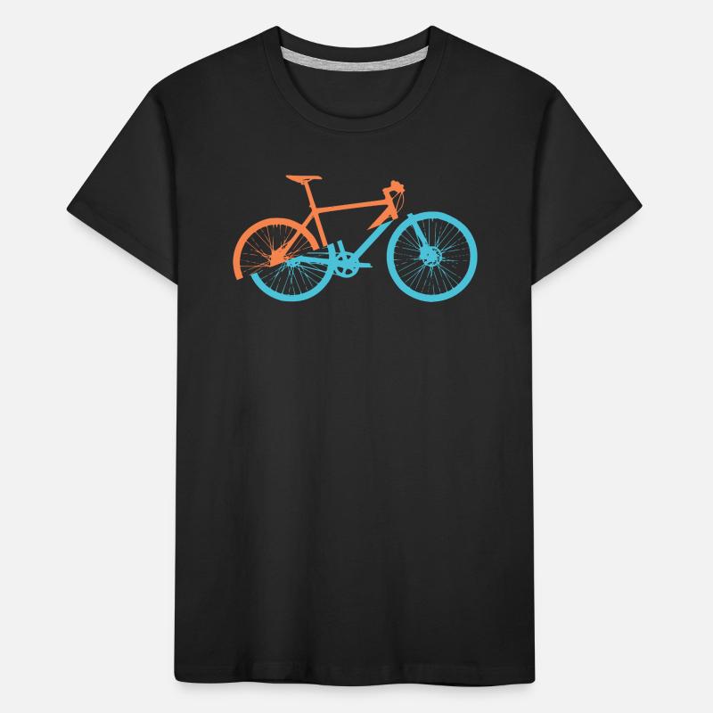 Conception dynamique du vélo T-shirt bio Premium Enfant