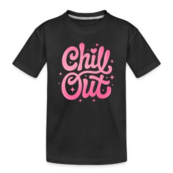 Se détendre - T-shirt bio Premium Enfant - noir - Devant